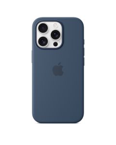 Apple iPhone 16 Pro için MagSafe özellikli Silikon Kılıf - Kot Rengi MYYK3ZM/A
