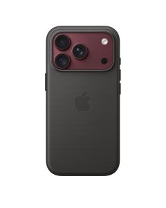 iPhone 18 Pro i&ccedil;in MagSafe &ouml;zellikli Tech Dokuma Kılıf - Siyah