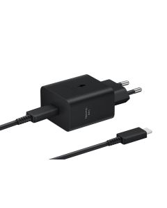 Samsung 45W USB-C Hızlı Şarj Aleti Siyah, (45W Adaptör ve 1.8M Kablo Seti) EP-T4511X - (Orijinal ve Samsung Türkiye Garantili)
