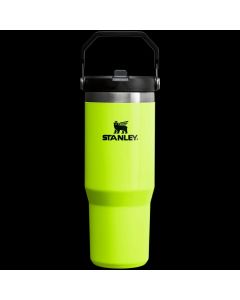 Stanley The IceFlow Flip Straw Tumbler Pipetli Termos Bardak 0.89 LT Neon Sarı - 10-09993-186