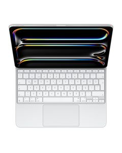 Apple 11 inç iPad Pro (M4) için Magic Keyboard - Türkçe Q Klavye - Beyaz MWR23TQ/A