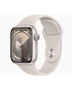 Apple Watch Series 9 GPS 41mm Yıldız Işığı Alüminyum Kasa Yıldız Işığı Spor Kordon S/M MR8T3TU/A