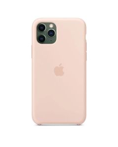 iPhone 11 Pro için Silikon Kılıf - Kum Pembesi MWYM2ZM/A
