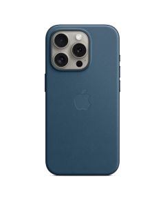 iPhone 15 Pro için MagSafe özellikli Mikro Dokuma Kılıf - Pasifik Mavisi MT4Q3ZM/A