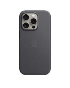 iPhone 15 Pro için MagSafe özellikli Mikro Dokuma Kılıf - Siyah MT4H3ZM/A