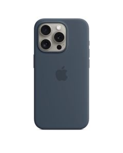 iPhone 15 Pro için MagSafe özellikli Silikon Kılıf Fırtına Mavisi - MT1D3ZM/A