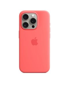 iPhone 15 Pro için MagSafe özellikli Silikon Kılıf Guava - MT1G3ZM/A