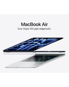 13.6 inç MacBook Air M3 8CPU 8GPU 8GB 256GB