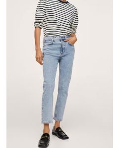 Mango dar kesim normal bel cropped jean