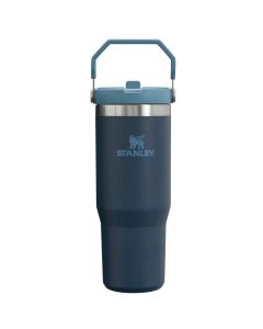 Stanley The IceFlow Flip Straw Tumbler 0.89 L Lacivert (Stanley Pipetli Termos Bardak)