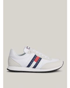 Tommy Hilfiger TJM RUNNER CASUAL ESS Beyaz Erkek Sneaker